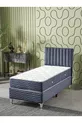 Ensemble 3 pièces Ezgi pour une personne Lit + Sommier + Tête de lit