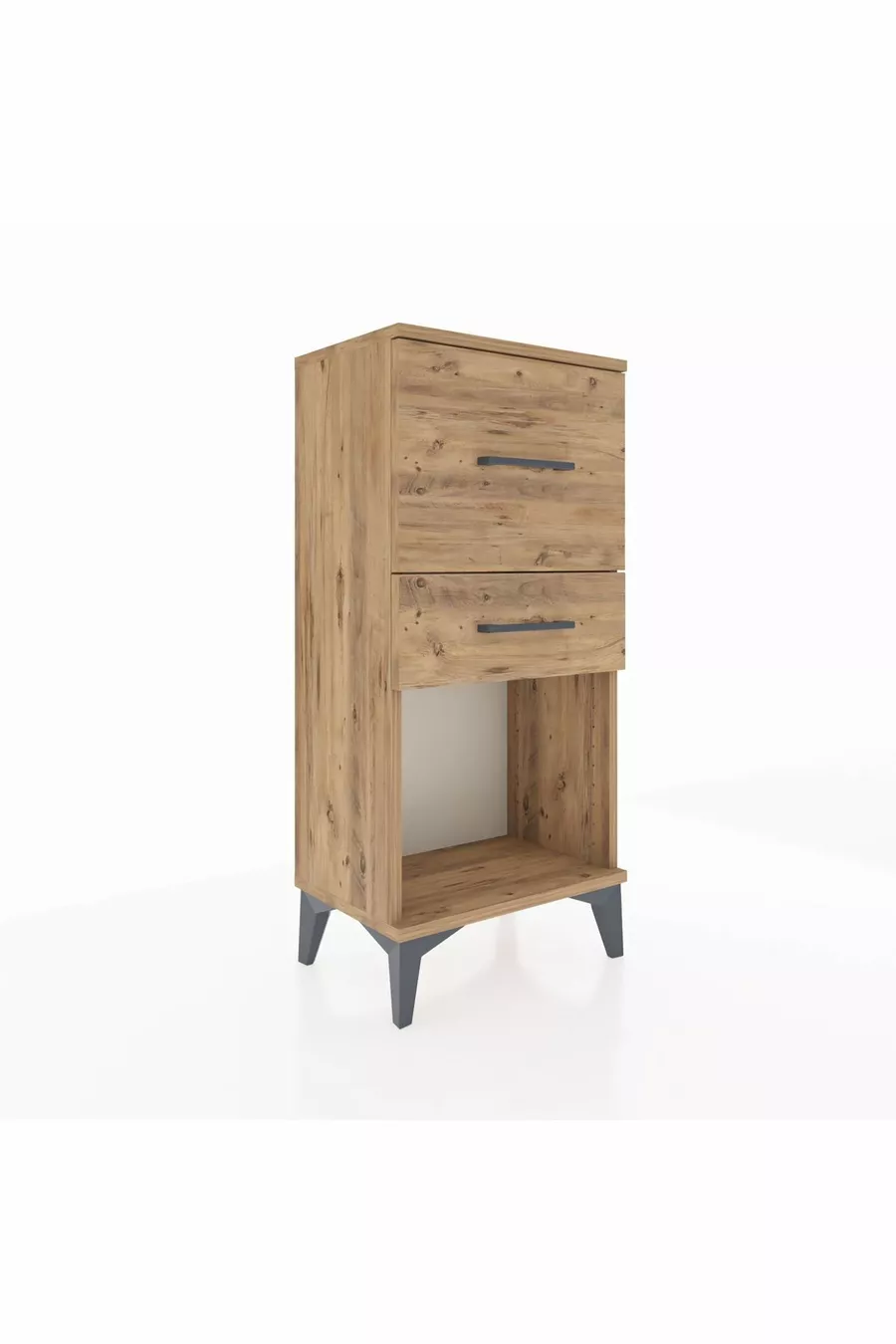Arges Chest of Drawers 2-Drawer Pine-Pine