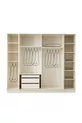 Ensemble de chambre à coucher Milano en MDF
