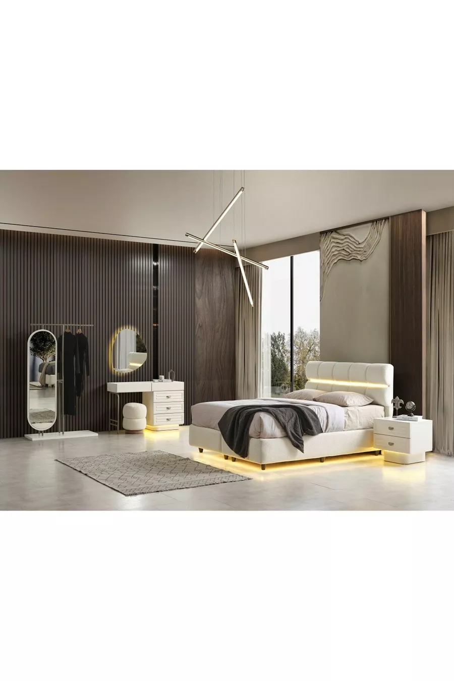 CAMERA DA LETTO BOSTON IN MDF