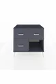 Commode Kronos 3 tiroirs Anthracite-Anthracite