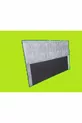 TUANA Bed Base Headboard gray