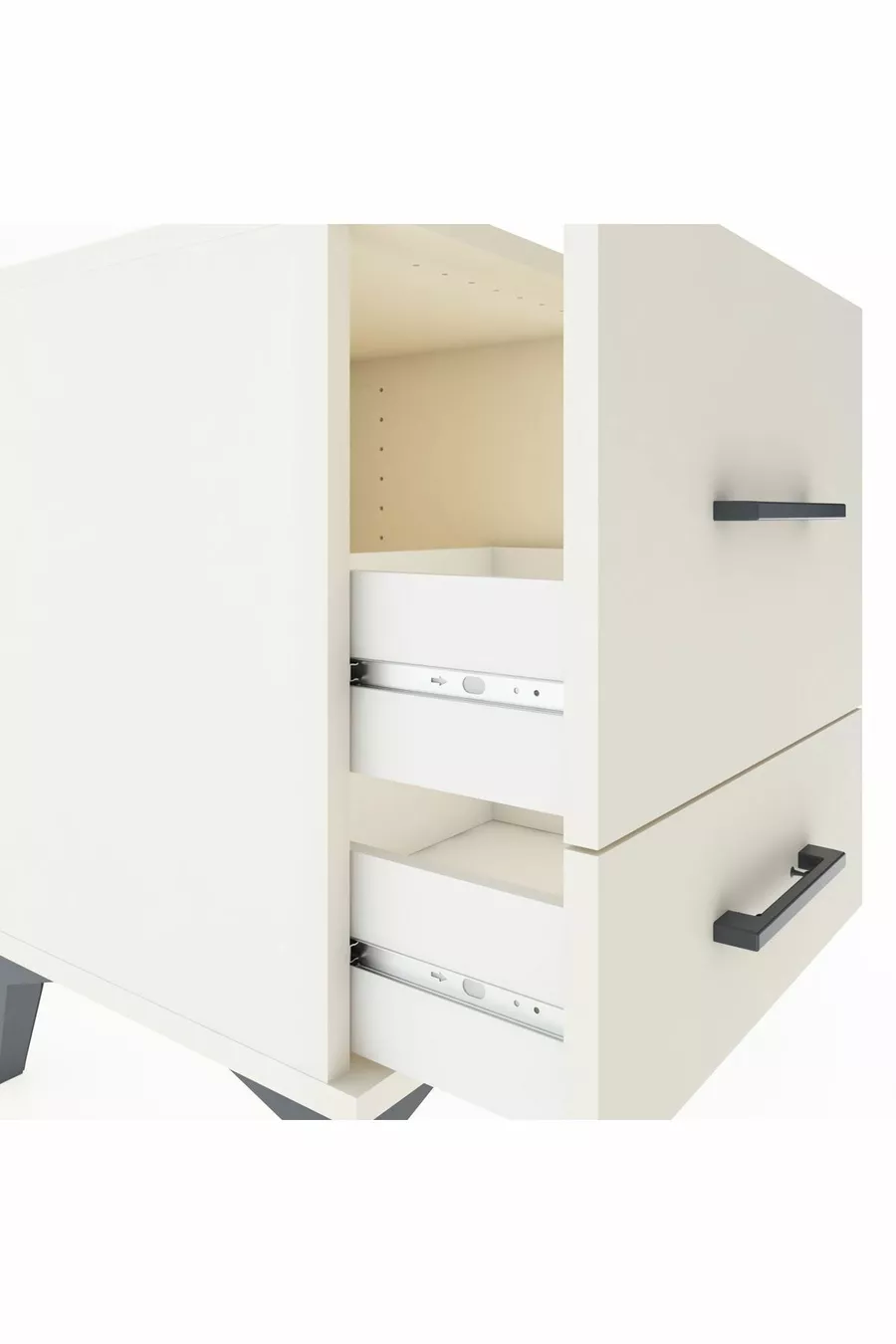Hyperion Commode 2 Lades Zuiver Marmer-Marmer