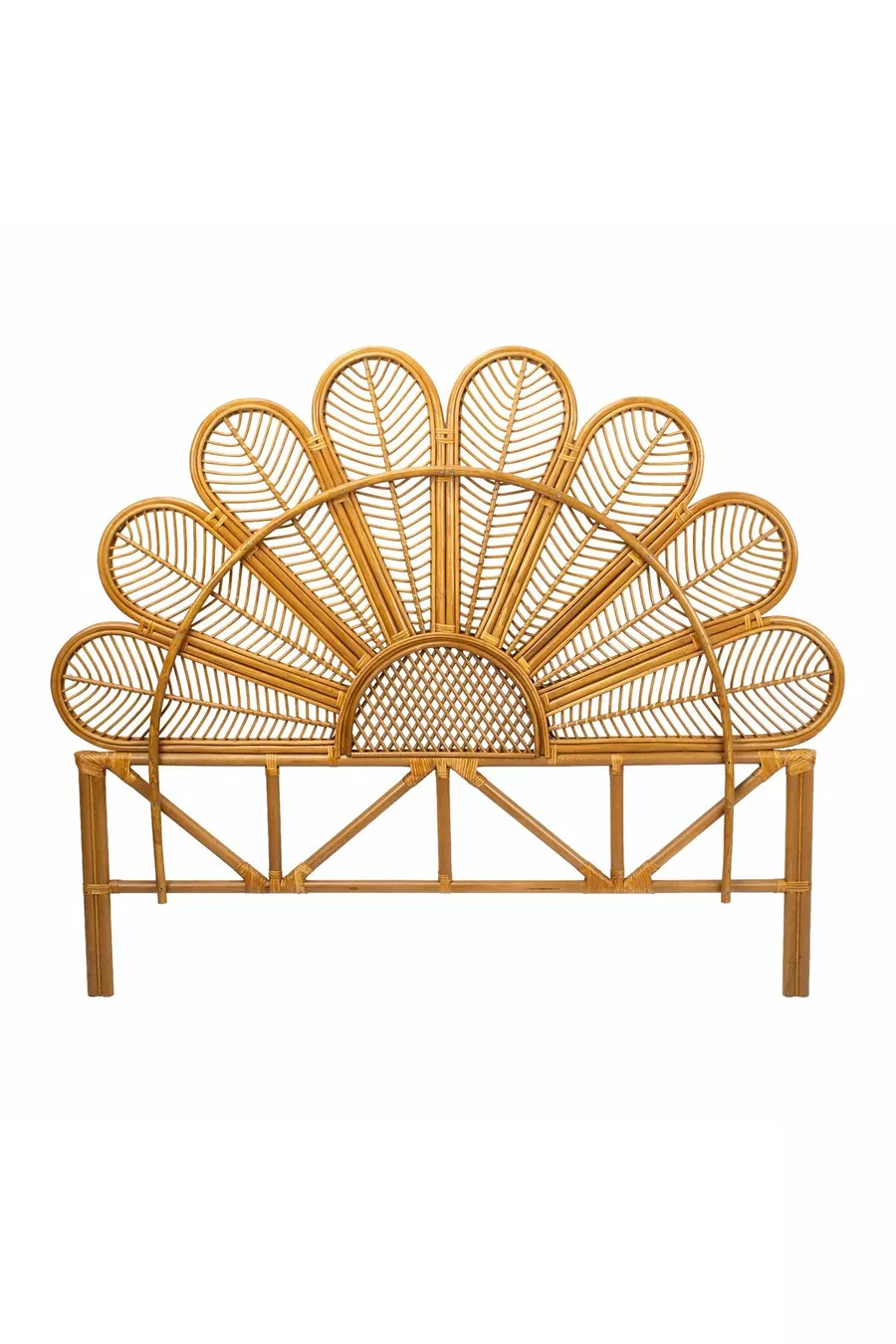 Bamboo Headboard - Honey Color
