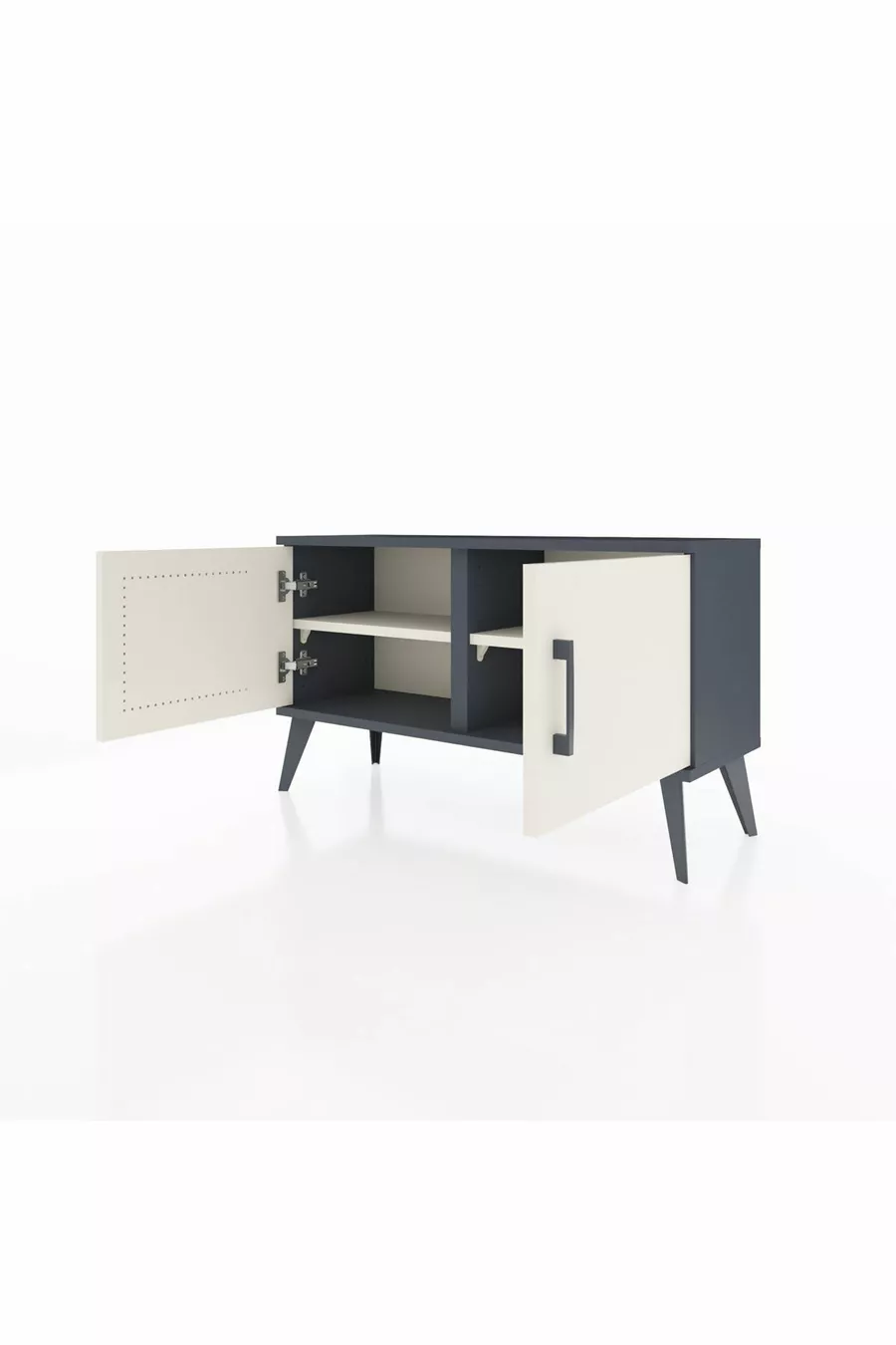 Arges Dresser 2 Shelves 2 Doors Anthracite-Agate