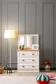 Commode, commode avec tiroirs et miroir Zenit
