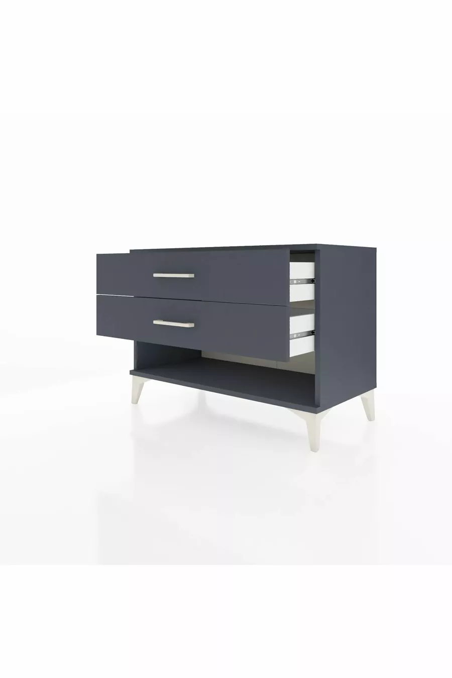 Hyperion Dressoir met 2 Lade Antraciet-Antraciet