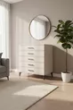 Comò Aura a 5 Cassetti Pietra di Luna | Design Moderno