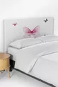 Copriletto con Testata Letto Bambini a Motivo Farfalle