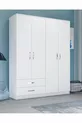 Armoire Novado à 4 portes et 2 tiroirs