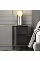 Table de chevet Immagine Anthracite (Motif Marbre)