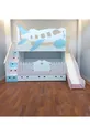Thy Sliding Loft Bed with Aircraft Model