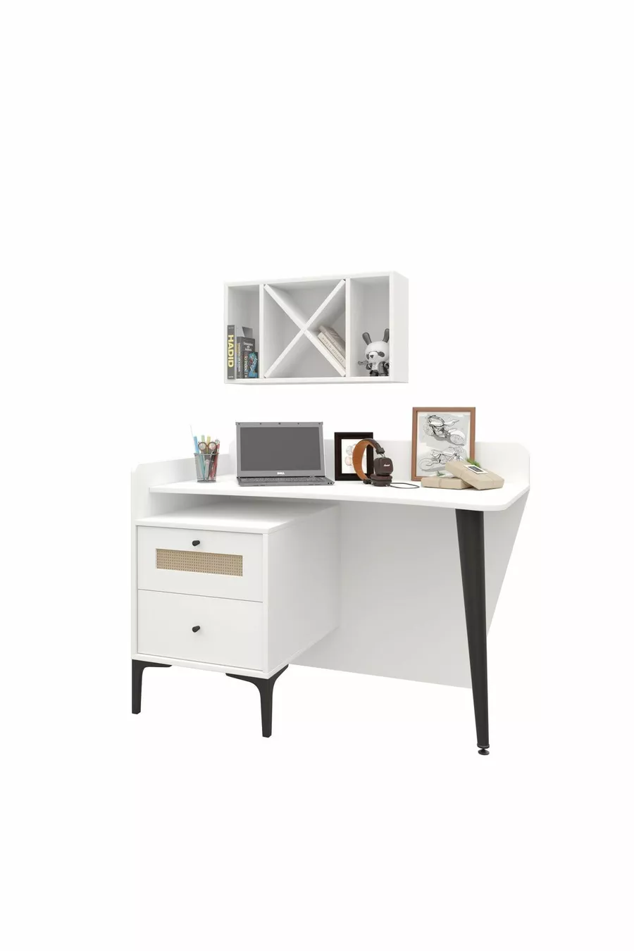Трио White L Младежка стая комплект (%MDF)