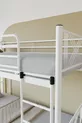 Lits superposés en métal premium Mix Compatible avec matelas Lit superposé blanc amovible