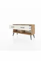 Arges Dresser 2 Drawers Pine-Pine/Onyx