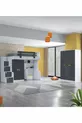 Lits superposés, Armoire de Métal, Bureau, Armoire 3 portes, 1 Matelas Confort
