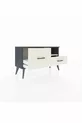 Arges Dresser Single Shelf 2 Drawers Anthracite-Agate
