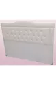 Titre DK Double Taille Modèle Tissu en Cuir Synthétique Couleur Crème Fait Main