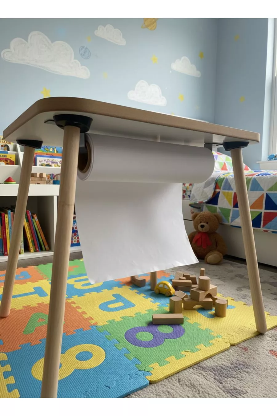 Verbindungsausrüstung inbegriffen mt Rollenbildpapier-Set, kompatibel mit Aktivitätstisch