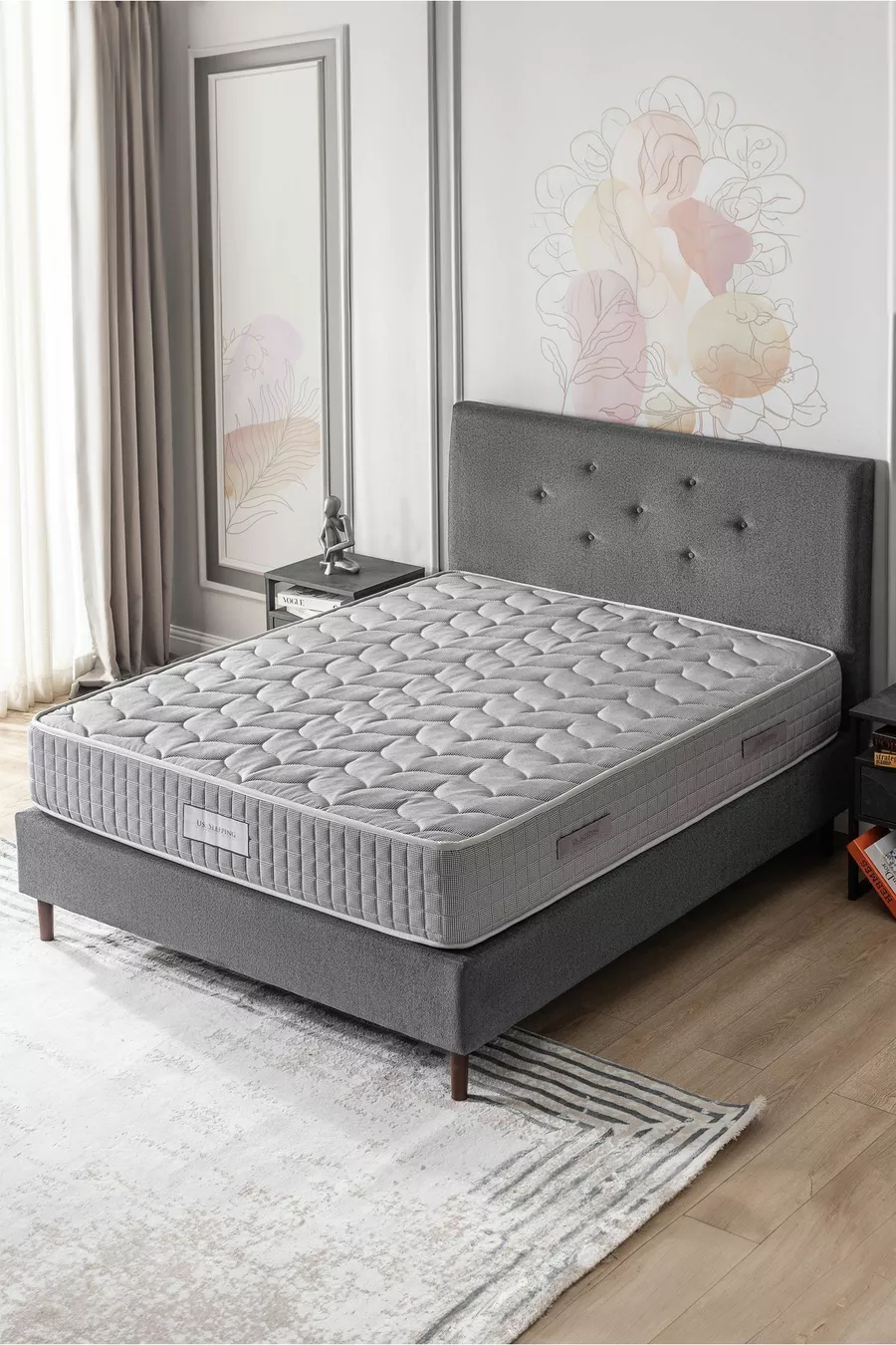Matelas à ressorts ensachés ultra orthopédique série Exclusive Lannister (CM)
