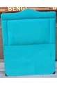 Title DK Single Person Foal Feather Turquoise Fabric Embossed Model Handmade
