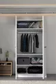 - LADİK - ARMOIRE BLANCHE À DEUX PORTES  CM