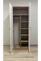 Plus 2 Deurs Kast met Planken en Kledingrail Atlantische Den-Dragonsteen