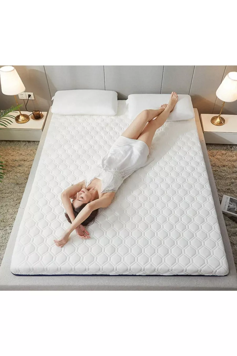 Double Bed Mattress Pad Foam 7 cm