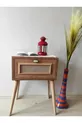 Table de chevet avec porte