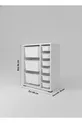 Multifunctionele Speelgoedkast met 9 Lade en Opbergunit – Kinderkamer Organizer MET ETIKETCADEAU