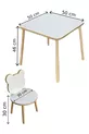 Ensemble table et chaises pour enfants Table d'activité Bureau 1 table 2 chaises