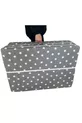 Lit pliant et matelas pliant en mousse pour une personne Cm-GRAND GRIS ÉTOILE