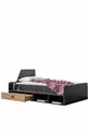 Stapelbed, Doğa Stapelbed Bed, Bureau, 3-Deurs Kast, 2 Comfort Matrassen