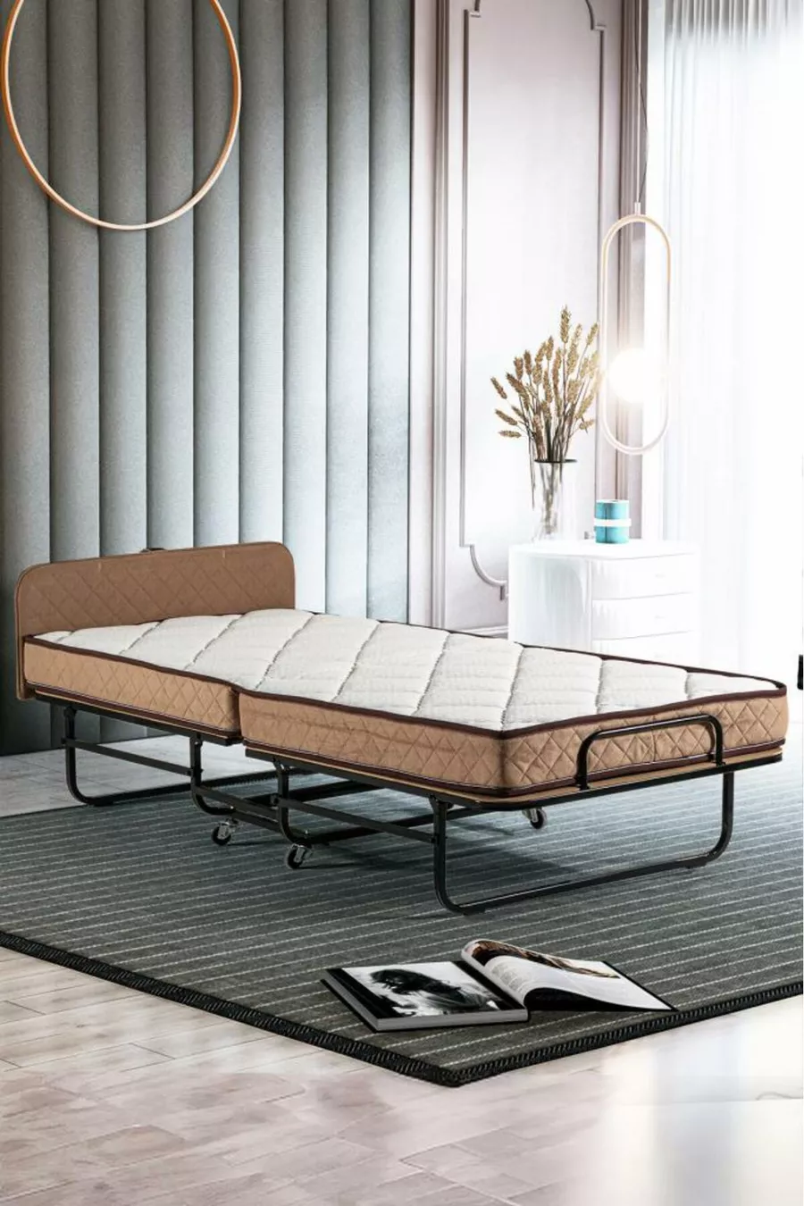 Niron Supreme Luxus Klappbett und Bettgestell Einzel- und Doppelklappbett