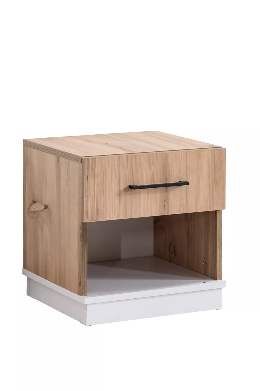 Tienerkamer Efes 3-Deurs Kast, Bed, Bureau, Nachtkastje Walnoot Creme