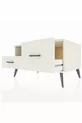 Comò Kronos con un ripiano e 2 cassetti Agata-Pino/Agata