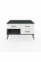 Commode Hyperion 3 tiroirs Anthracite-Anthracite/Pierre de lune