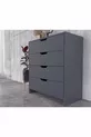 Commode Efes à 4 tiroirs Anthracite