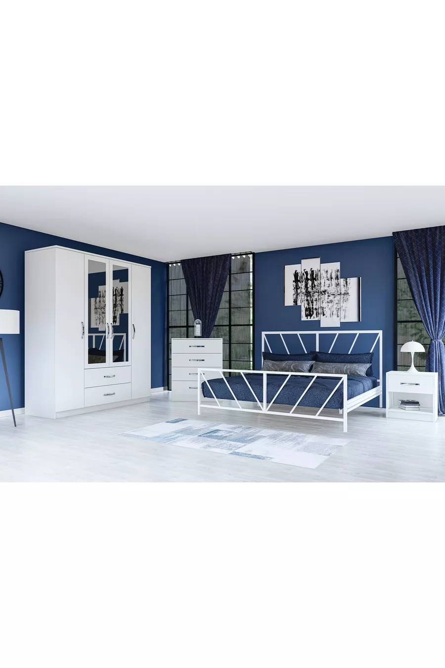 ENSEMBLE DE CHAMBRE JEUNE ESİL, 4 PORTES, GM