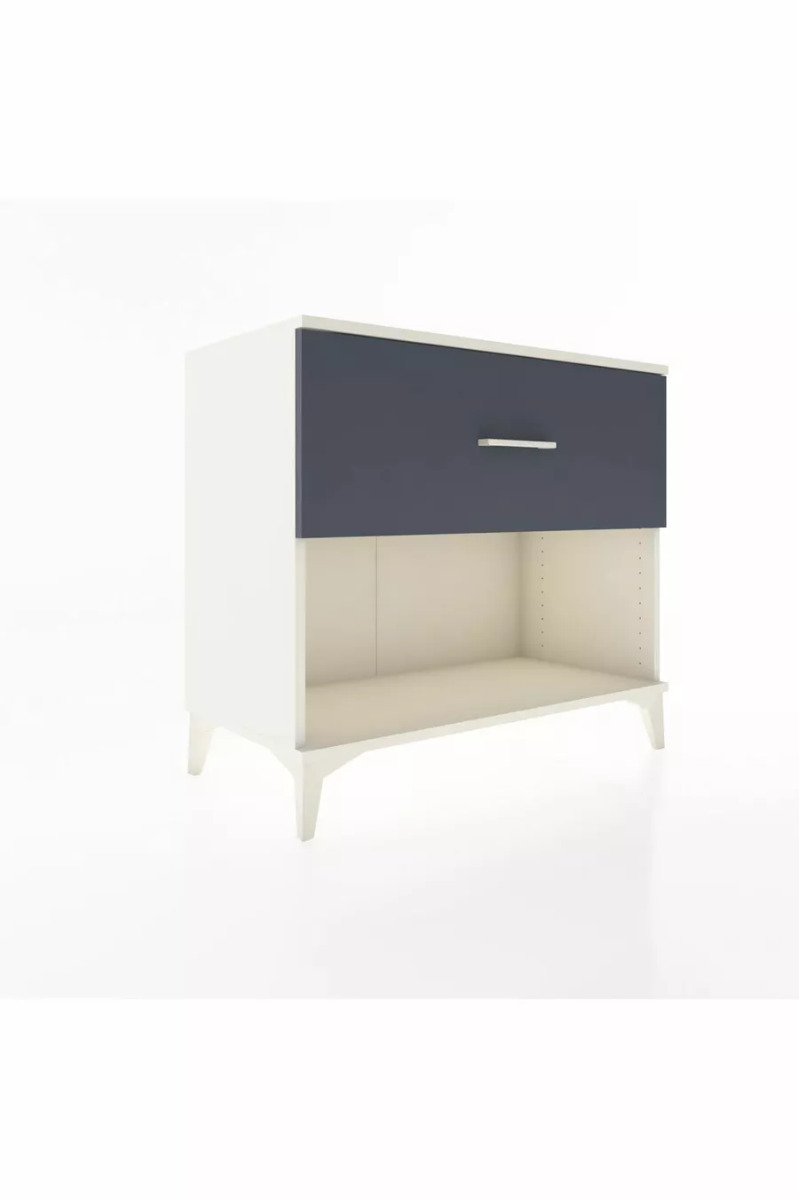 Hyperion Dresser Single Drawer Moonstone-Anthracite