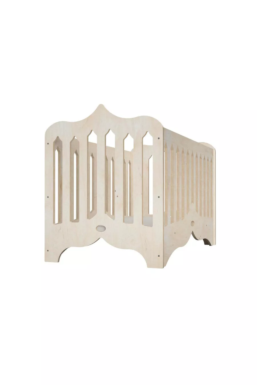 -Gotisch Babyledik Modulaire Organische Beschilderbare Draagbare Speciale Productie