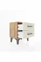 Silva Kommode 2 Schubladen Kiefer-Marmor | Schlafzimmer Eleganz