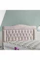 Double Size Vogue Lux Cream Fabric Headboard cm