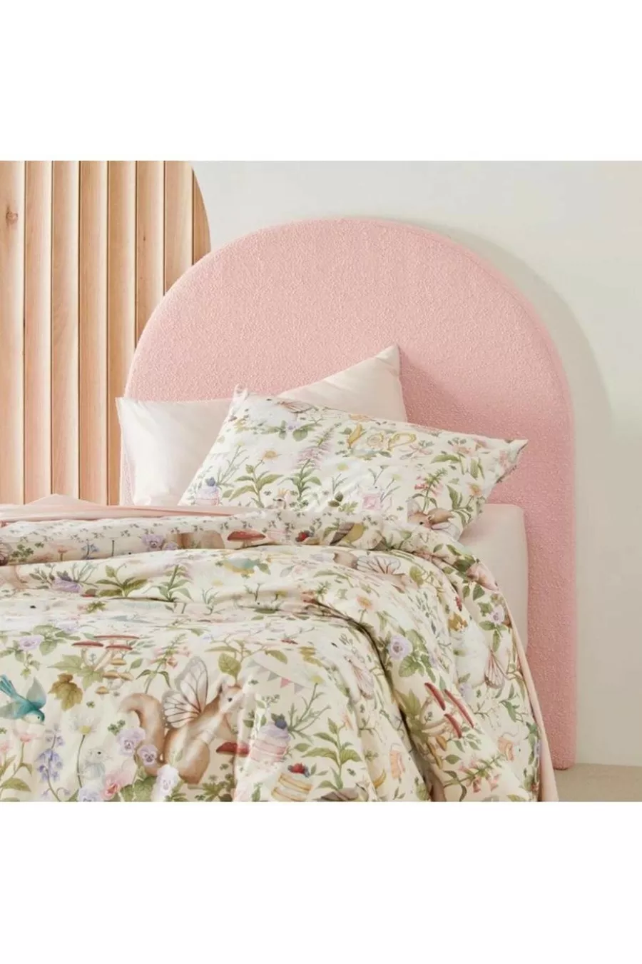 LINDA TEDDY HOEDEKOP VAN HET BED, ROZE