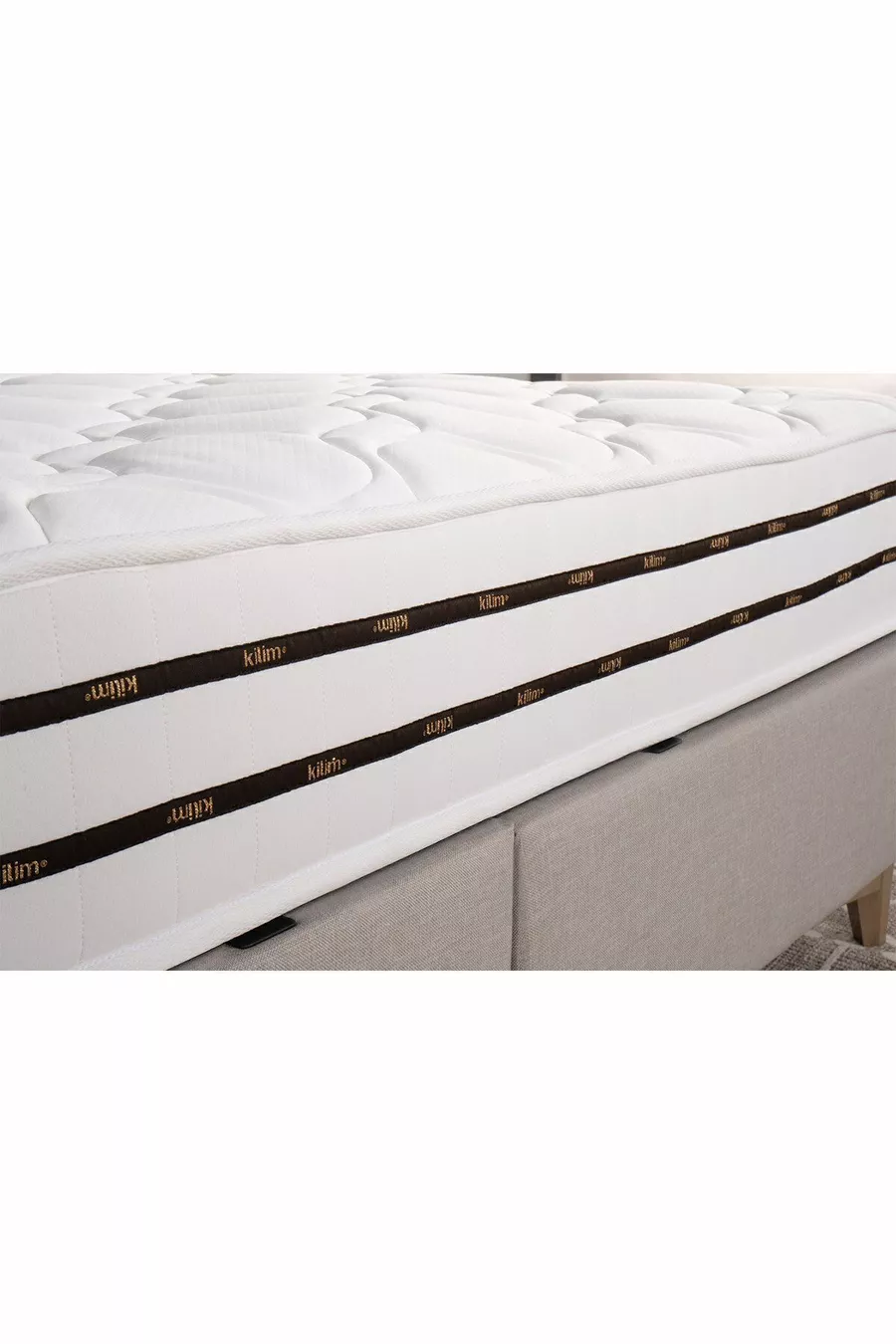 Comfort Luxus Sleepy Paket Federkernmatratze (Bettgestell und Kopfteil nicht enthalten)