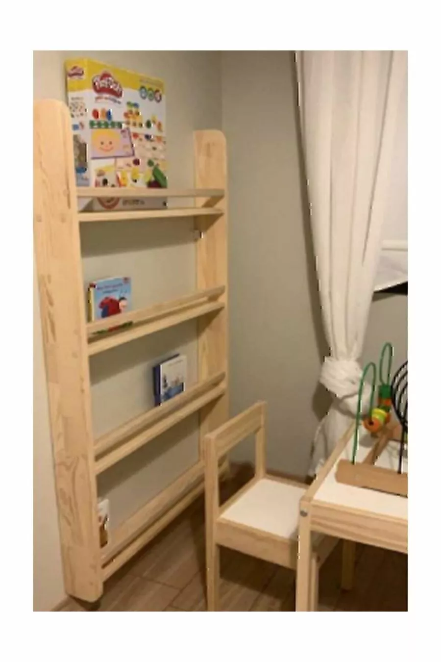 Houten Montessori Boekenkast Educatieve Boekenkast voor Kinderkamer