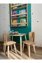 МОНТЕСОРИ АКТИВНОСТНА ИГРАЛНА МАСА СТОЛ 1 БРОЙ МАСА 2 БРОЯ СТОЛ КОТЕШКИ УШИ