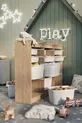 Шкаф с корзиной Многофункциональный шкаф Шкаф для игрушек Лара Сапфир Дуб