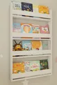 Montessori Kinderboekenplank 4 Planken Wandtype Wit Boekenkast - Educatief Ontwerp