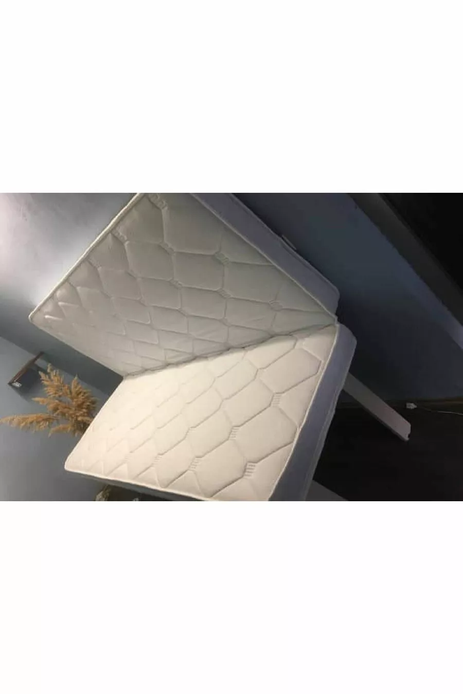  Ikea Divan Hemnes Uyumlu Katlanır Yaysız Sünger Yatak. Açık Hali  Cm